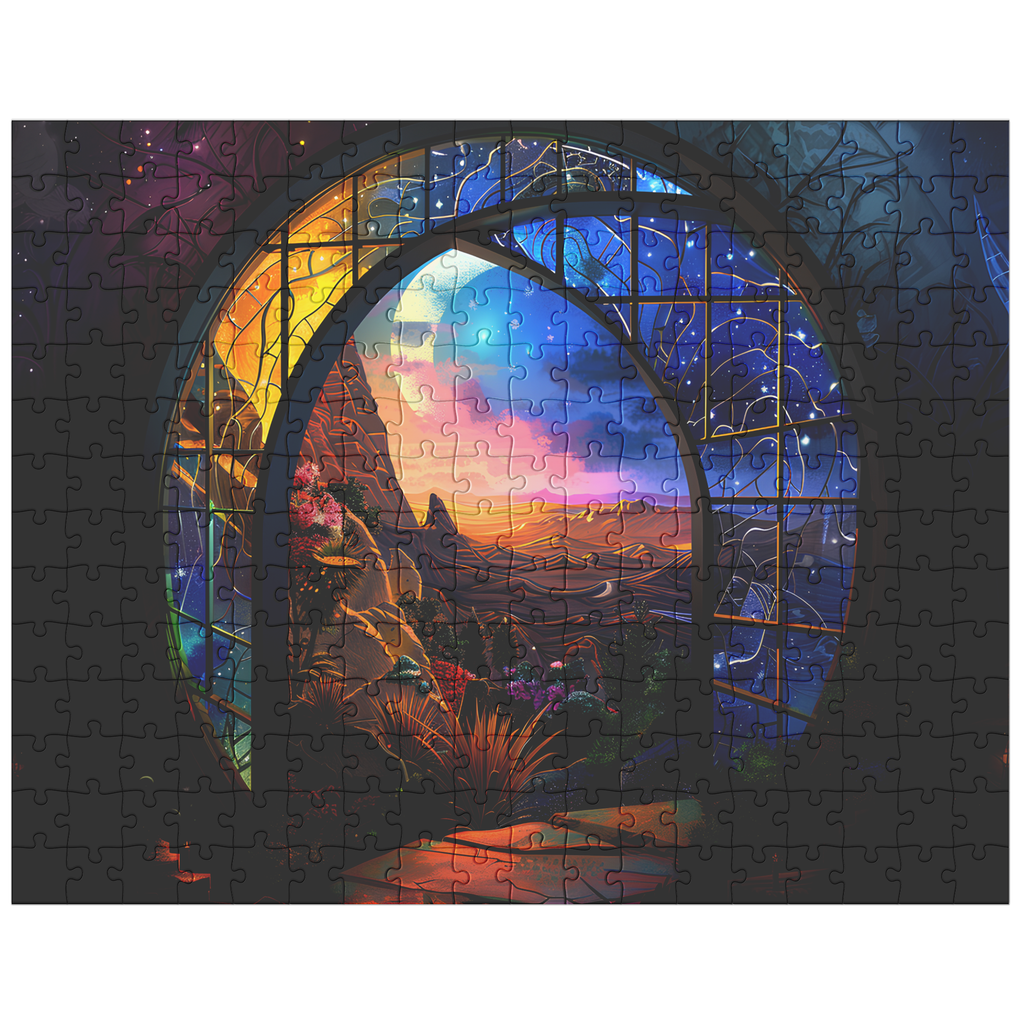 celestial fantasy puzzle for living room home décor setup