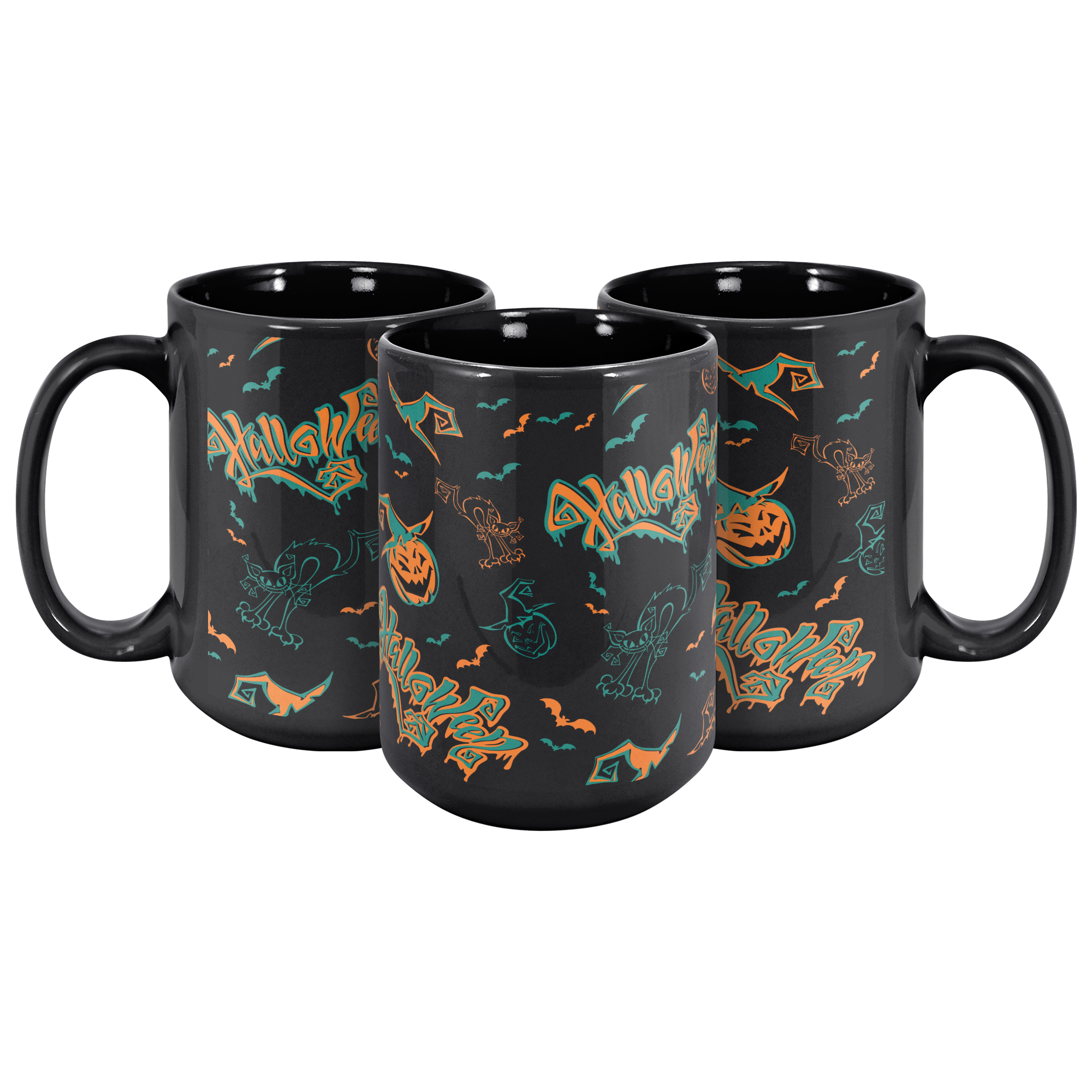 gothic halloween mug for coffee lovers,
