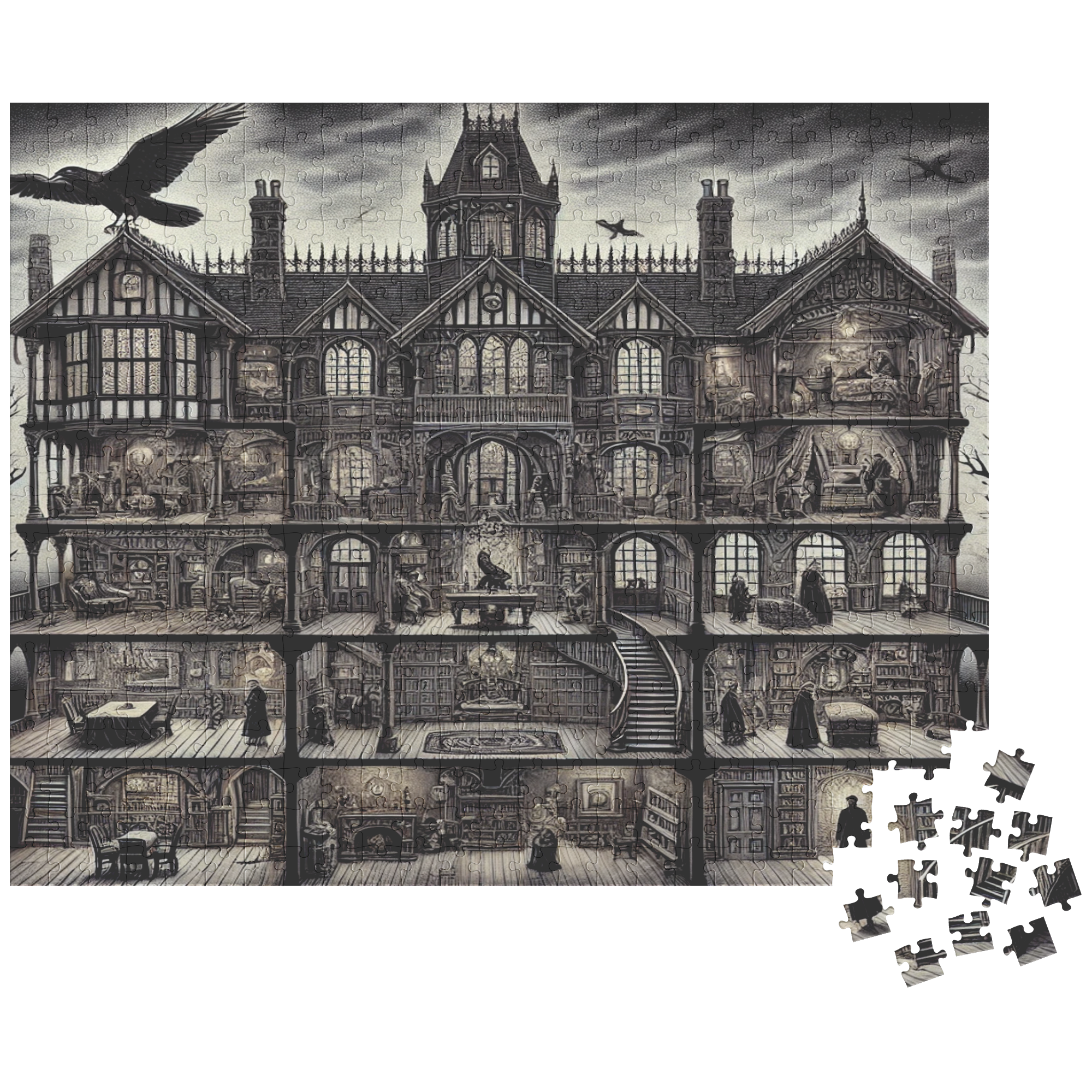 Macabre_Mansion_black_and_white_-_1014_500pc_H_Loose_Mockup.png