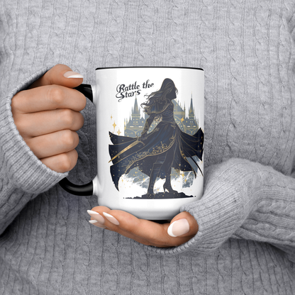 fantasy fandom gift mug for her, inspirational quote mug for tea lovers, book club gift ceramic mug