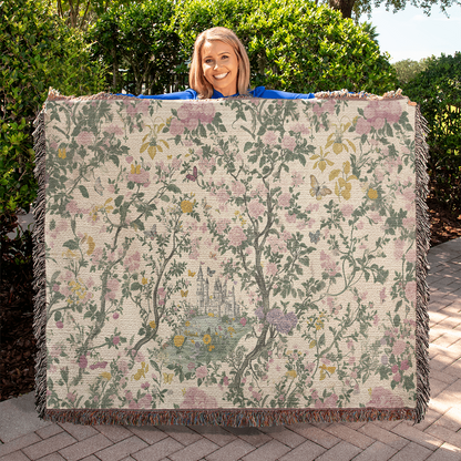 Fairytale Castle Woven Blanket