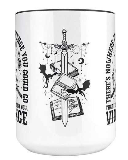 Wing Leader Basgiath War College 15oz Mug – Fourth Wing Fan Must-Have