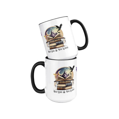 ACOTAR Fourth Wing Fantasy Mug - High Lords & Wing Leaders Book Lover Gift for SJM Fans 15oz