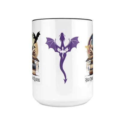 ACOTAR Fourth Wing Fantasy Mug - High Lords & Wing Leaders Book Lover Gift for SJM Fans 15oz