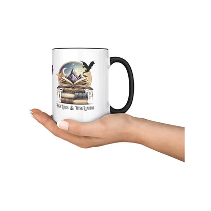 ACOTAR Fourth Wing Fantasy Mug - High Lords & Wing Leaders Book Lover Gift for SJM Fans 15oz